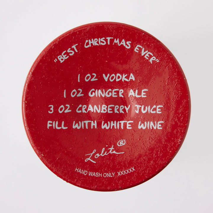 Best Christmas Ever Wine Glass