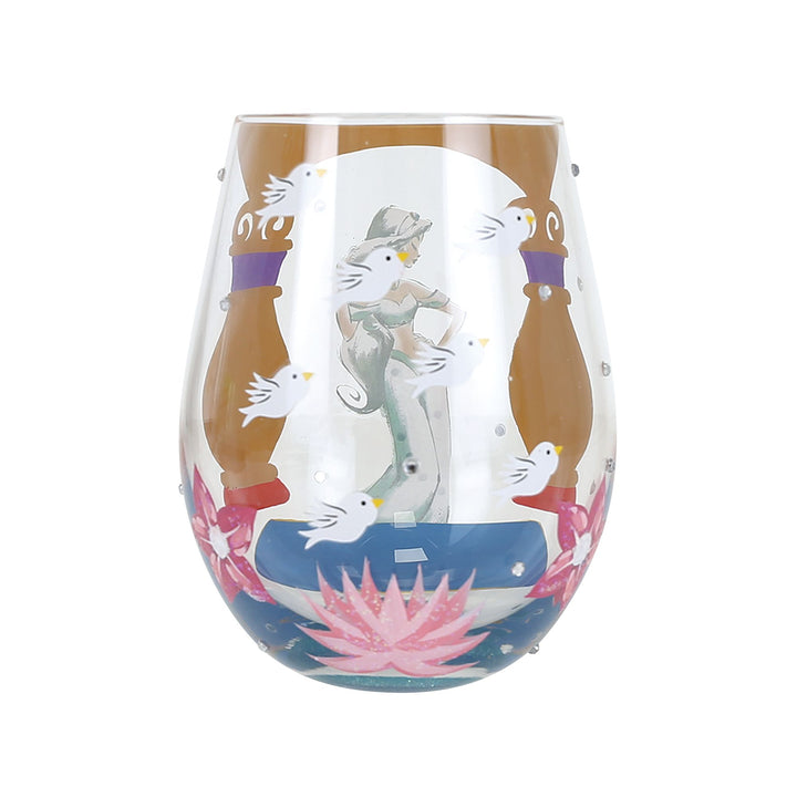 Let your Dreams Soar (Jasmine) Stemless Glass