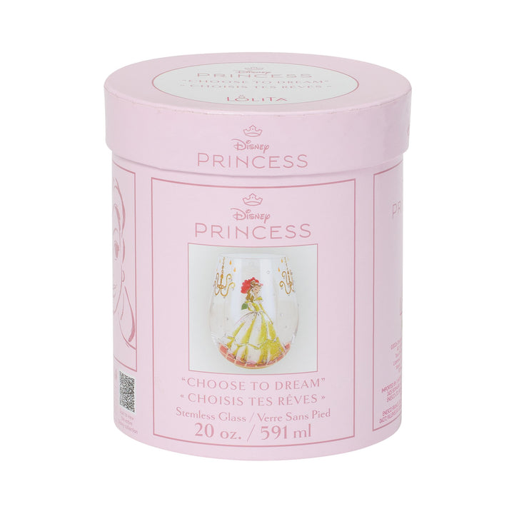 Choose to Dream (Belle) Stemless Glass