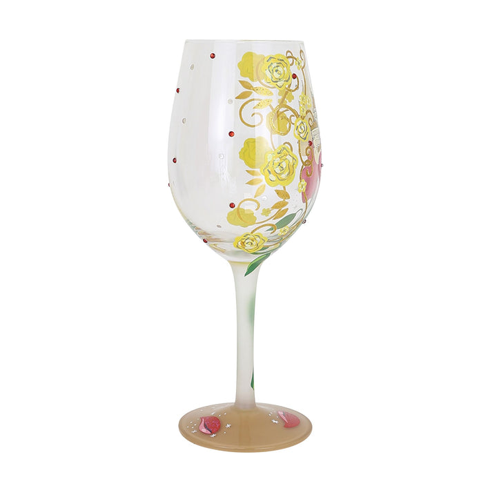 Bold like a Rose (Belle) Glass