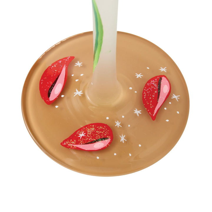 Bold like a Rose (Belle) Glass