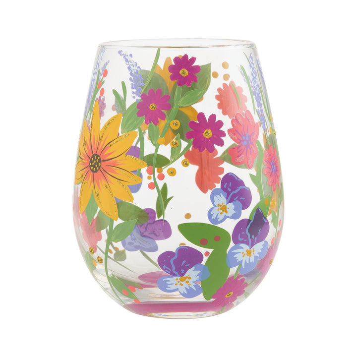 Wine in the Garden Stemless Glass