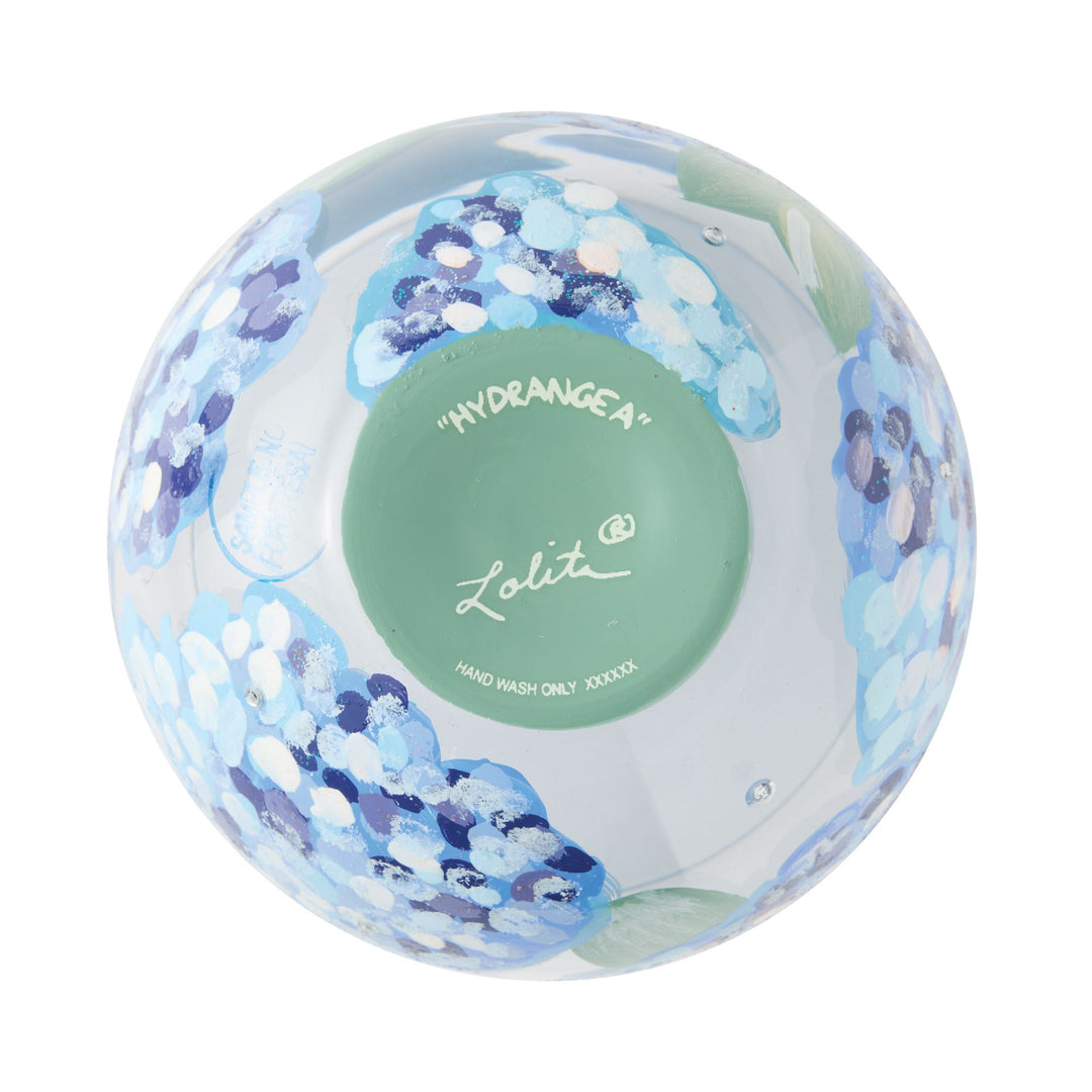 Hydrangea Stemless Glass