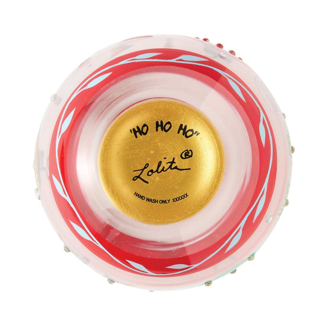 Ho Ho Ho Stemless Glass